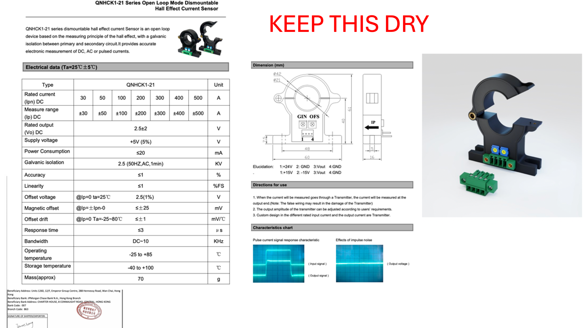 QNHCK1-21 datasheet