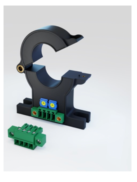 Current sensor and mating plug